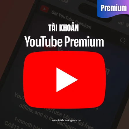 YouTube Premium 1 Tháng